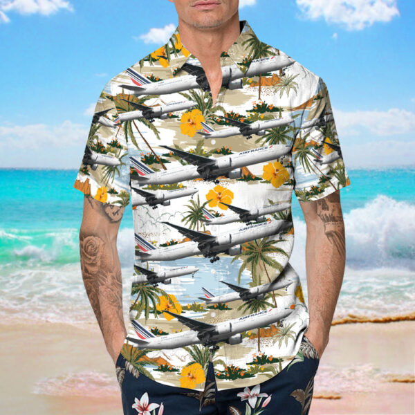 Boeing 777-328ER Air France Cheap Hawaiian Shirt Boeing 777-328ER Air France Cheap Hawaiian Shirt