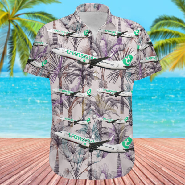 Boeing 737-8GJ Transavia France Cheap Hawaiian Shirt