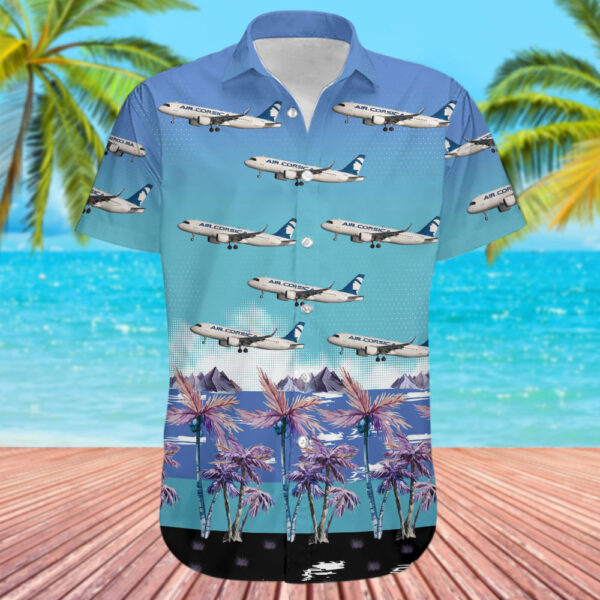 Airbus A320-252N Air Corsica Cheap Hawaiian Shirt Airbus A320-252N Air Corsica Cheap Hawaiian Shirt