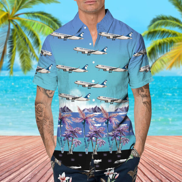 Airbus A320-252N Air Corsica Cheap Hawaiian Shirt Airbus A320-252N Air Corsica Cheap Hawaiian Shirt