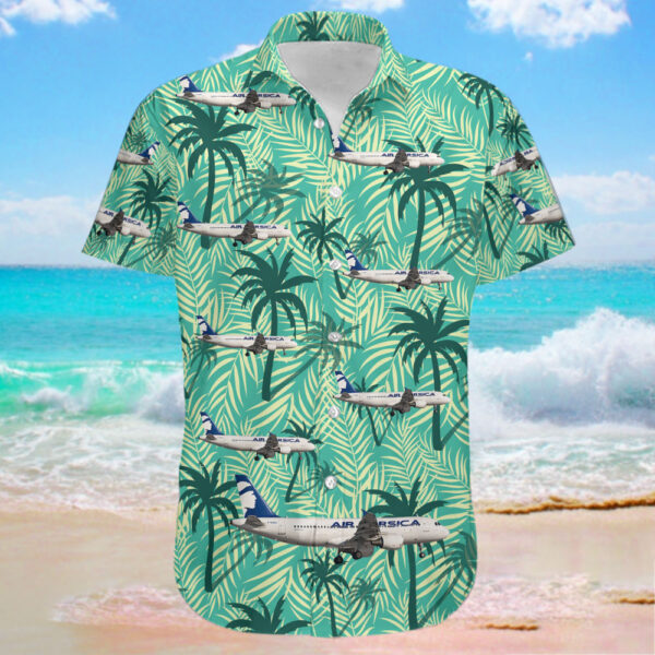 Airbus A320-216 Air Corsica Cheap Hawaiian Shirt Airbus A320-216 Air Corsica Cheap Hawaiian Shirt