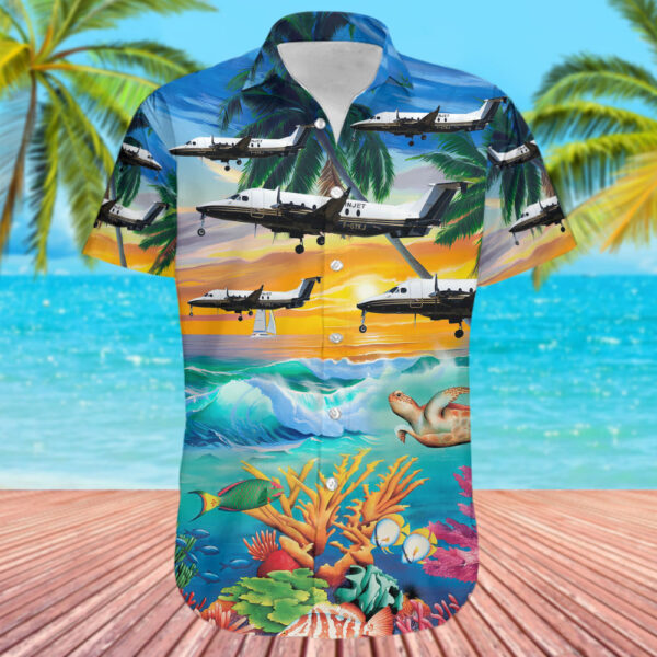 Beechcraft 1900D Twin Jet Hawaiian Shirt Beechcraft 1900D Twin Jet Hawaiian Shirt