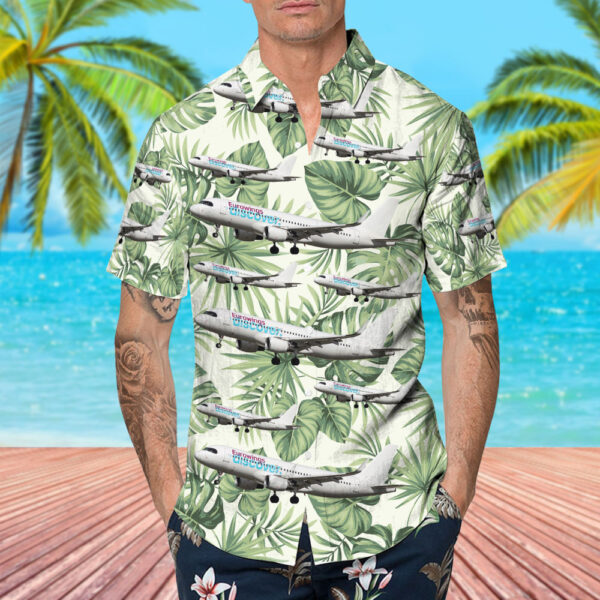 Airbus A320-214 Eurowings Discover Cheap Hawaiian Shirt Airbus A320-214 Eurowings Discover Cheap Hawaiian Shirt