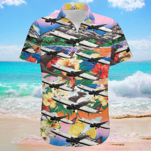 Airbus A321-211 Air Canada Cheap Hawaiian Shirt Airbus A321-211 Air Canada Cheap Hawaiian Shirt