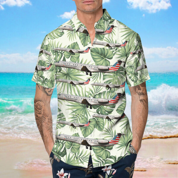 Embraer ERJ-145LR American Eagle (Piedmont Airlines) Cheap Hawaiian Shirt Embraer ERJ-145LR American Eagle (Piedmont Airlines) Cheap Hawaiian Shirt