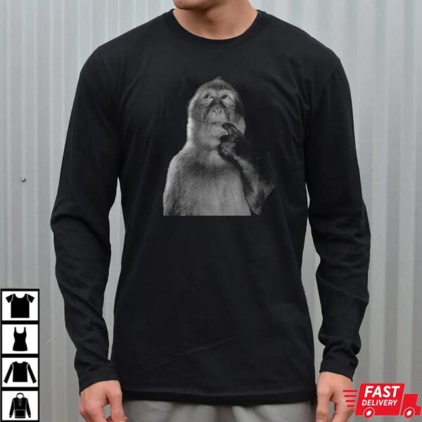 Funny Monkey Stupid Meme Tshirt Funny Monkey Stupid Meme Tshirt