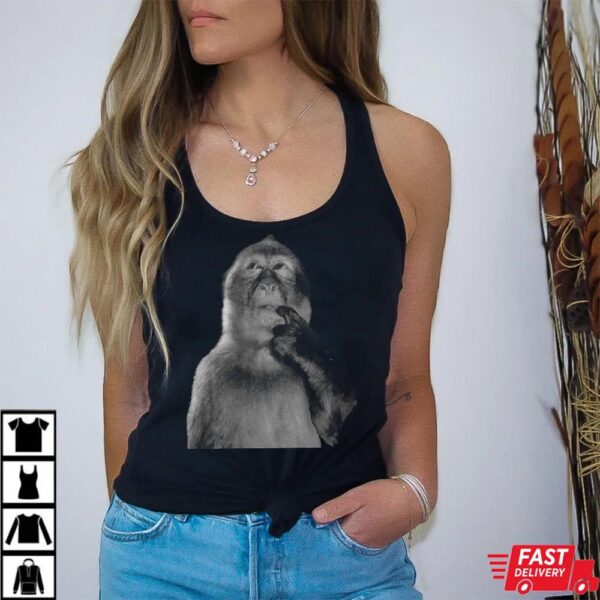 Funny Monkey Stupid Meme Tshirt Funny Monkey Stupid Meme Tshirt
