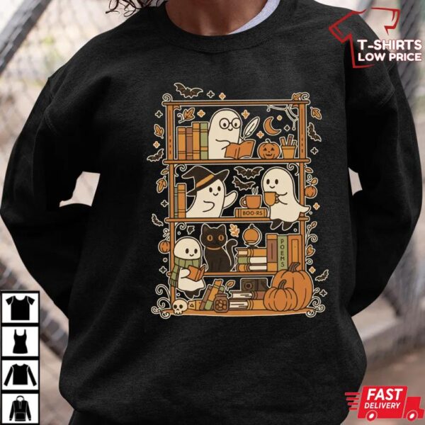Ghost Book Reader Hoodie Ghost Book Reader Hoodie