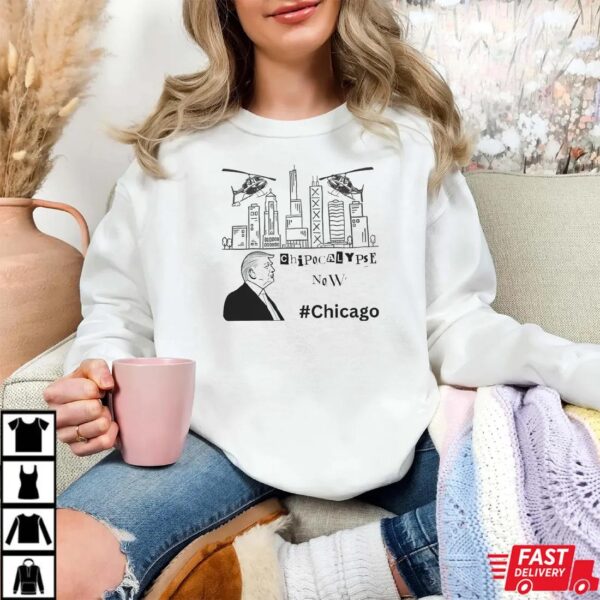 Chipocalypse Now Chicago Shirt, Pro Trump MAGA War Department Tee Chipocalypse Now Chicago Shirt, Pro Trump MAGA War Department Tee