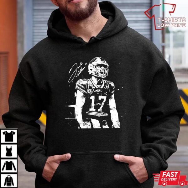 Josh Allen 17 Vintage Bootleg Shirt