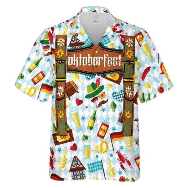 Oktoberfest Lederhosen Costume Hawaiian Shirt For Men And Women Oktoberfest Lederhosen Costume Hawaiian Shirt For Men And Women