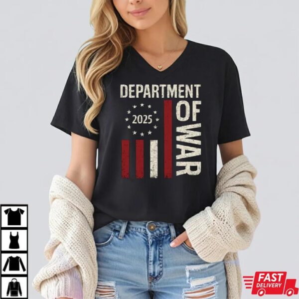 Trump MAGA Department of War 2025 T-Shirt Trump MAGA Department of War 2025 T-Shirt