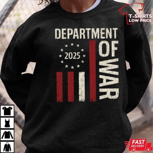 Trump MAGA Department of War 2025 T-Shirt Trump MAGA Department of War 2025 T-Shirt