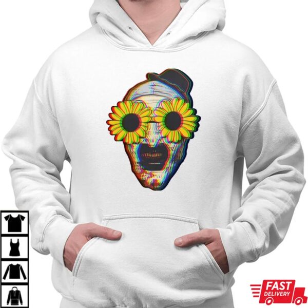 Terrifier Clown Trippy Shirt Terrifier Clown Trippy Shirt