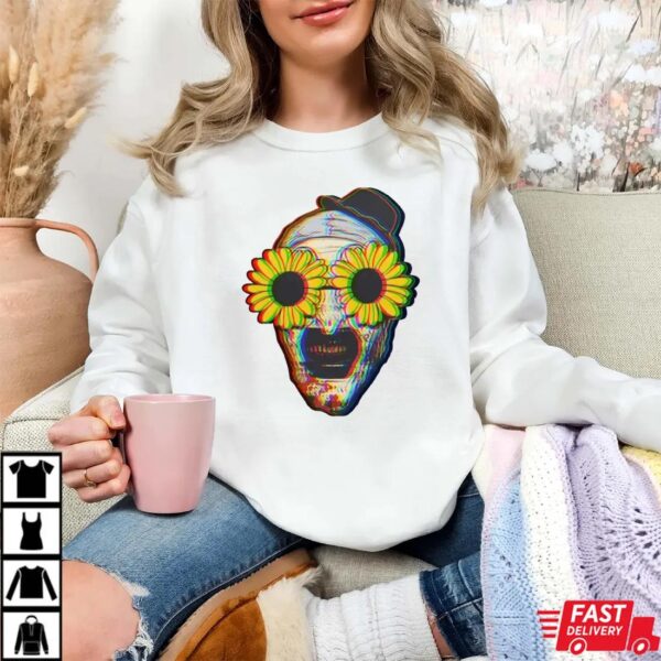 Terrifier Clown Trippy Shirt Terrifier Clown Trippy Shirt