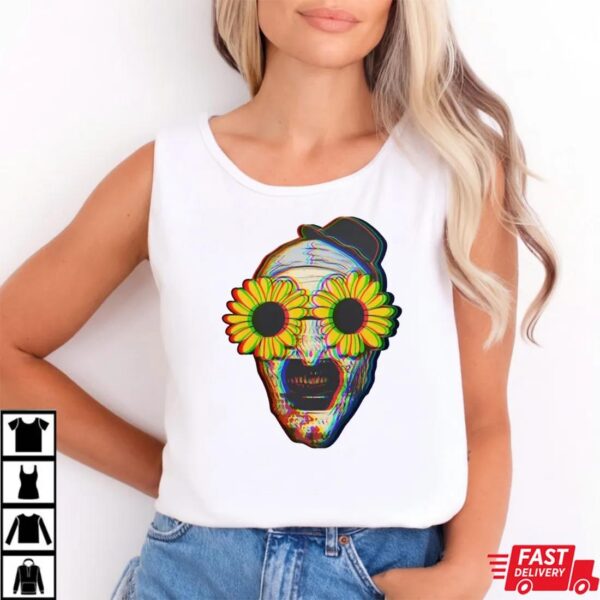 Terrifier Clown Trippy Shirt Terrifier Clown Trippy Shirt