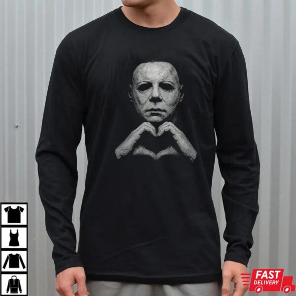 Horror Movie Michael Myers Heart Shirt