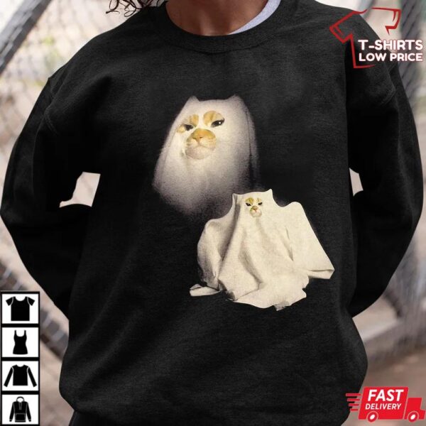 Ghost and Cat Shirt