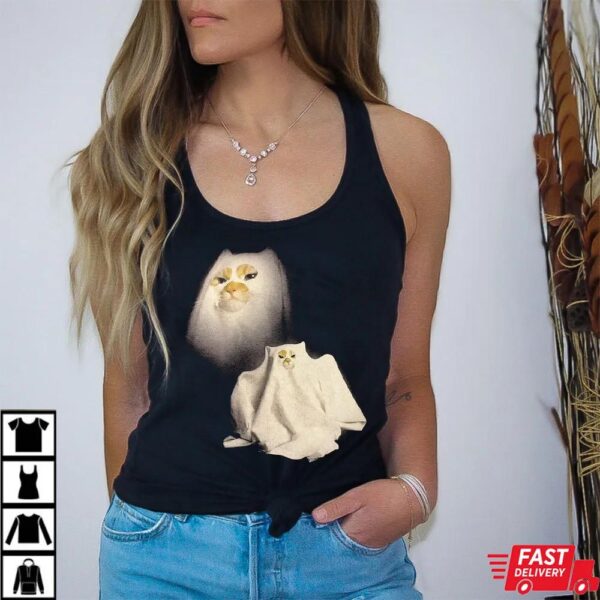 Ghost and Cat Shirt