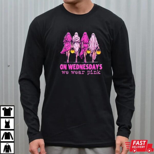 On Wednesday We Wear Pink Ghost Shirt