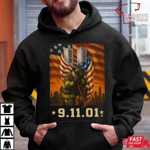 Never Forget 9-11 Tribute Shirt