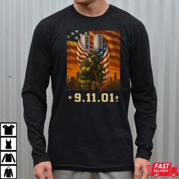 Never Forget 9-11 Tribute Shirt