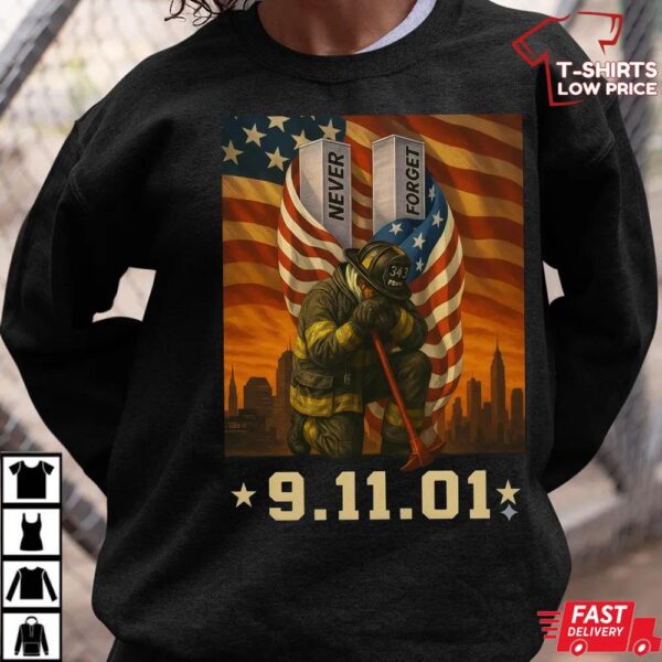 Never Forget 9-11 Tribute Shirt