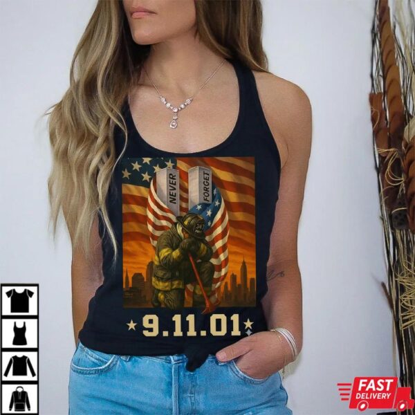 Never Forget 9-11 Tribute Shirt