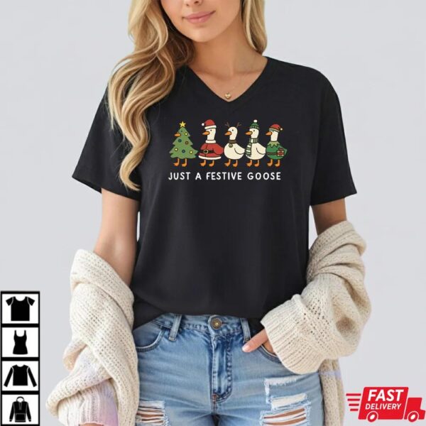 Festive Goose Christmas Shirt Festive Goose Christmas Shirt