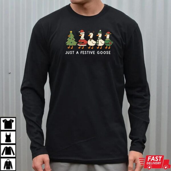 Festive Goose Christmas Shirt Festive Goose Christmas Shirt