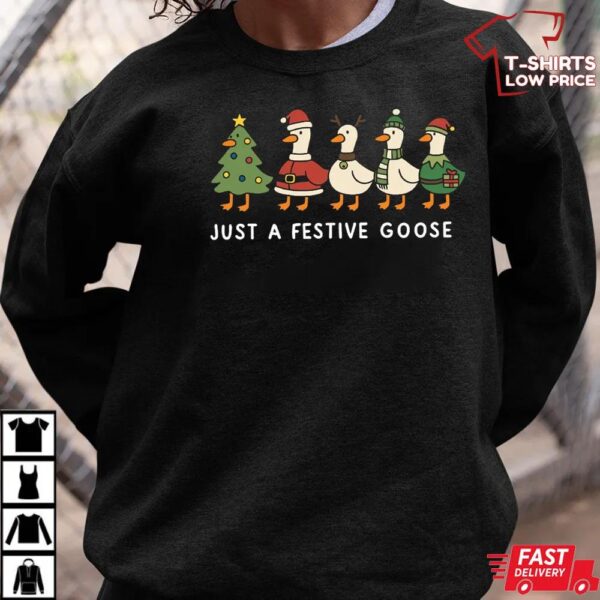 Festive Goose Christmas Shirt Festive Goose Christmas Shirt