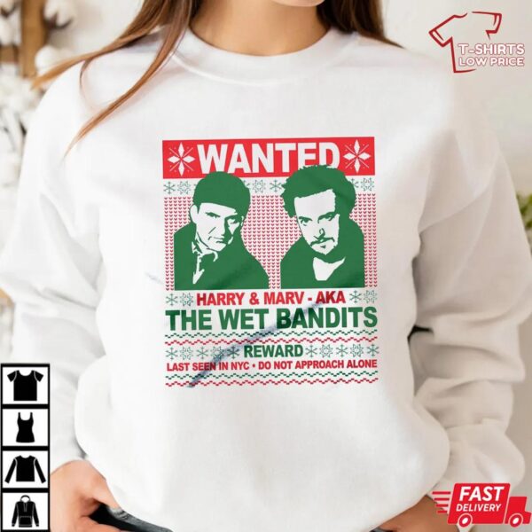 Wet Bandits Mugshot Home Alone Movie Shirt Wet Bandits Mugshot Home Alone Movie Shirt