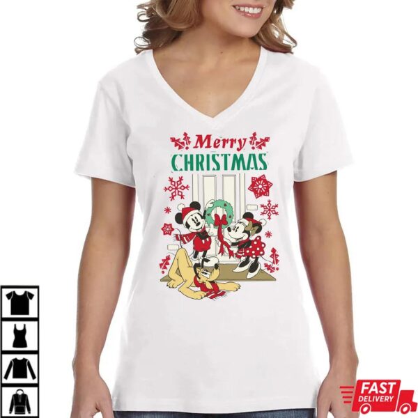 Mickey and Minnie Holiday Shirt