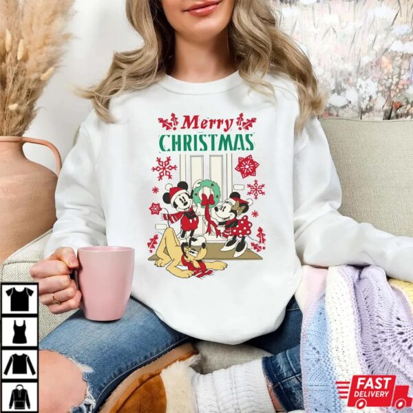 Mickey and Minnie Holiday Shirt