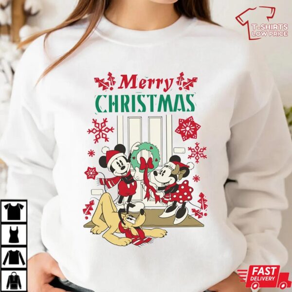Mickey and Minnie Holiday Shirt