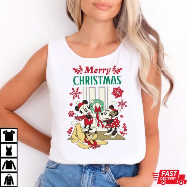 Mickey and Minnie Holiday Shirt
