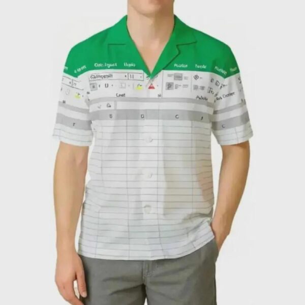 Funny Excel Hawaiian Shirt