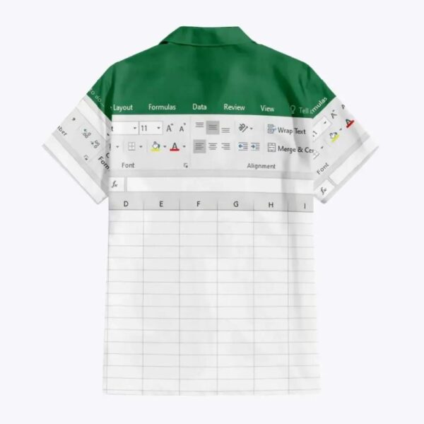 Funny Excel Hawaiian Shirt