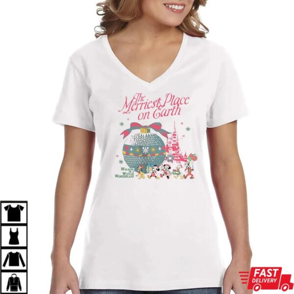 Vintage Disney Epcot Christmas Shirt