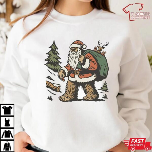 Christmas Bigfoot Shirt Christmas Bigfoot Shirt