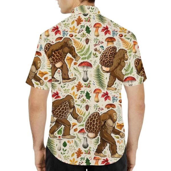 Tropical Bigfoot Mushroom Hawaiian Shirt
