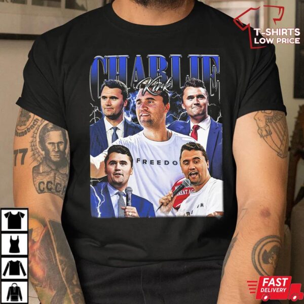 Charlie Kirk Retro Graphic T-Shirt