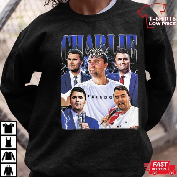 Charlie Kirk Retro Graphic T-Shirt