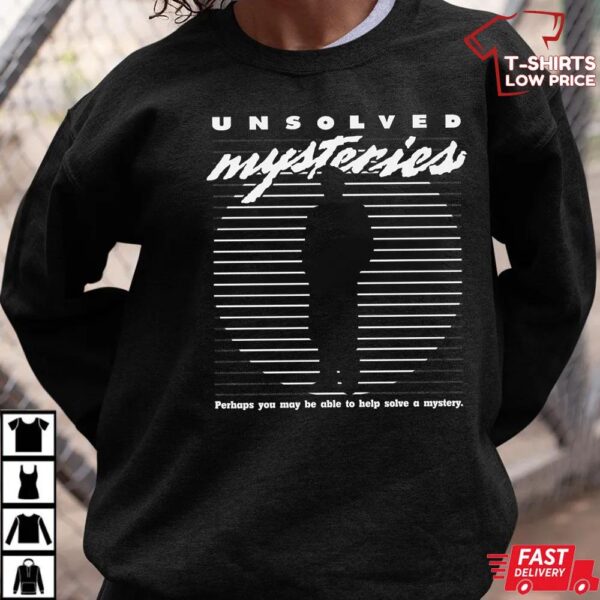 Unsolved Mysteries T-Shirt Unsolved Mysteries T-Shirt