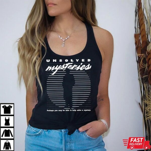 Unsolved Mysteries T-Shirt Unsolved Mysteries T-Shirt