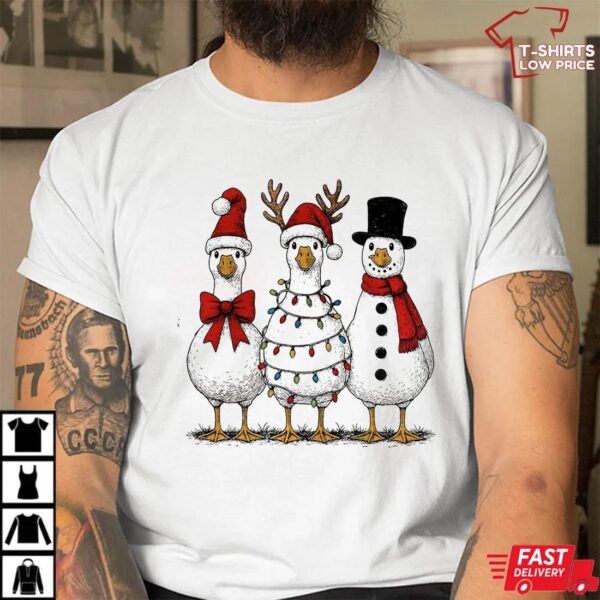 Vintage Christmas Goose Shirt Vintage Christmas Goose Shirt
