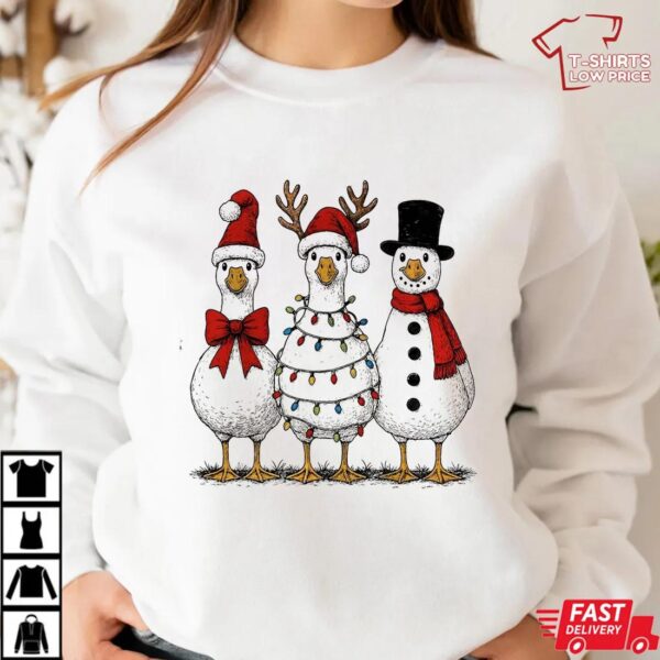 Vintage Christmas Goose Shirt Vintage Christmas Goose Shirt