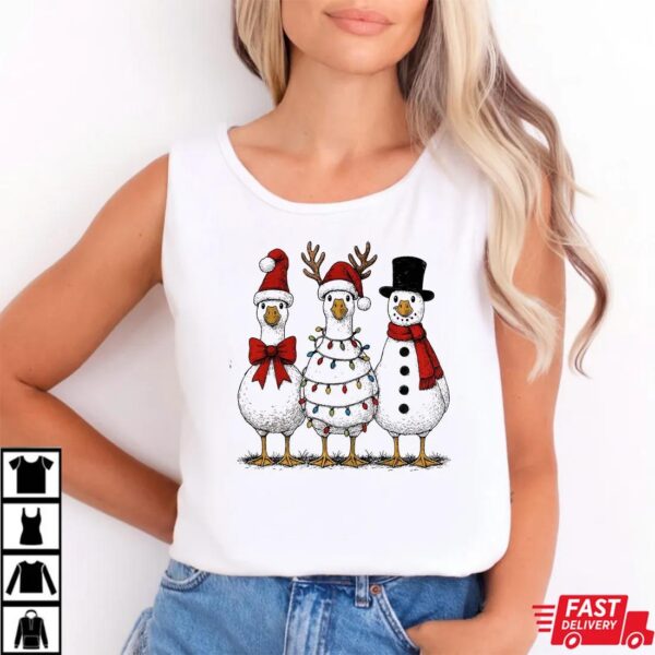 Vintage Christmas Goose Shirt Vintage Christmas Goose Shirt