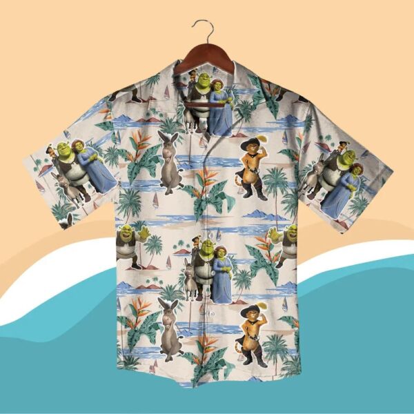 Shrek & Friends Hawaiian Shirt And Short Shrek & Friends Hawaiian Shirt And Short