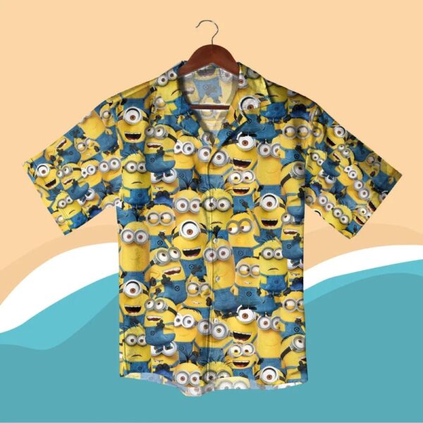 Minion Madness Hawaiian Shirt And Short Minion Madness Hawaiian Shirt And Short